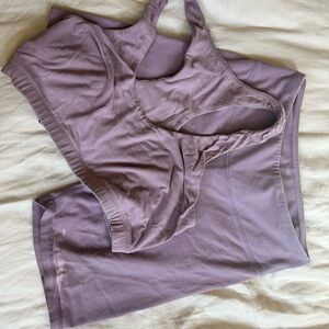 MATE the Label Lavender Sports Bra